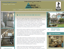 Tablet Screenshot of douglascontracting.net